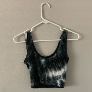 Acid.  wash tank top crop top